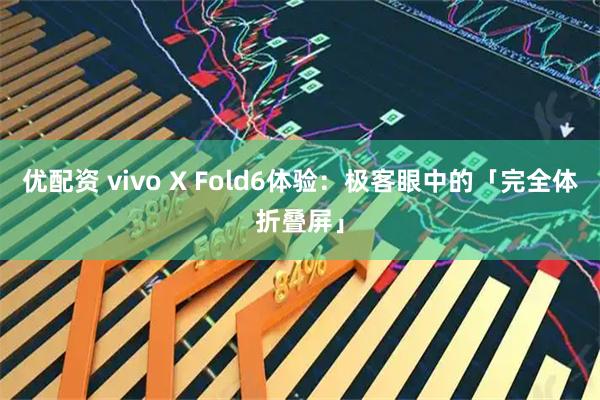 优配资 vivo X Fold6体验:极客眼中的「完全体折叠屏」